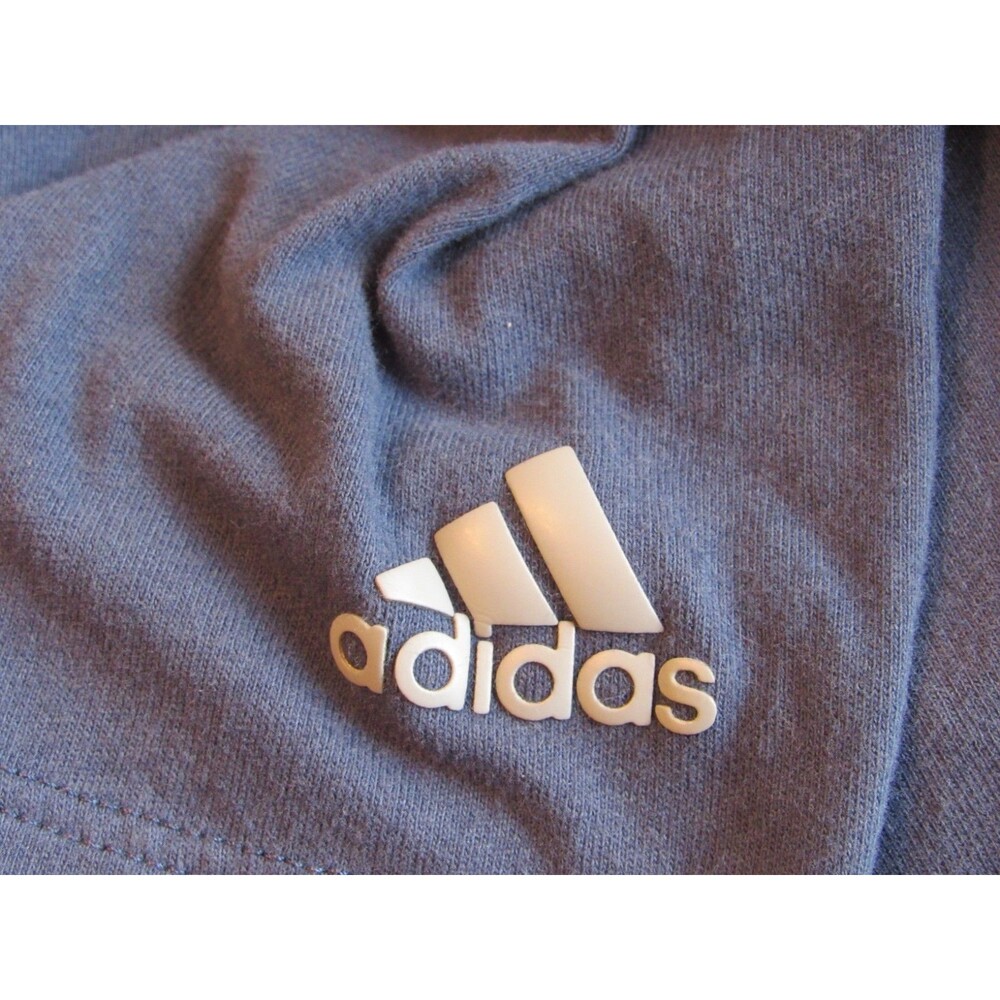 Adidas Short Sleeve Climacool Blue 3 Button TPG Potomac Golf Polo Shirt Size XL - Picture 5 of 5